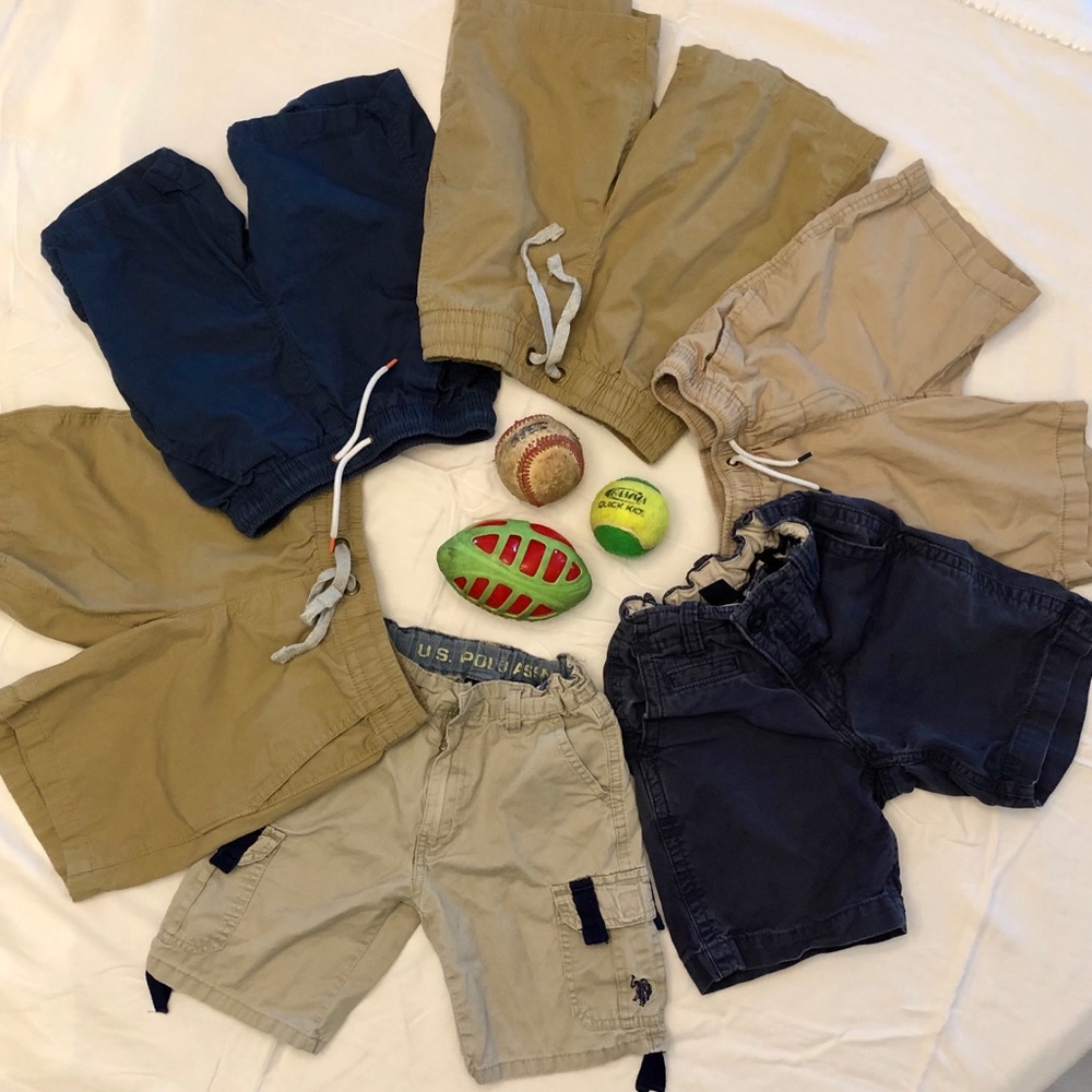 6 pack bundle - Boys’ uniform shorts